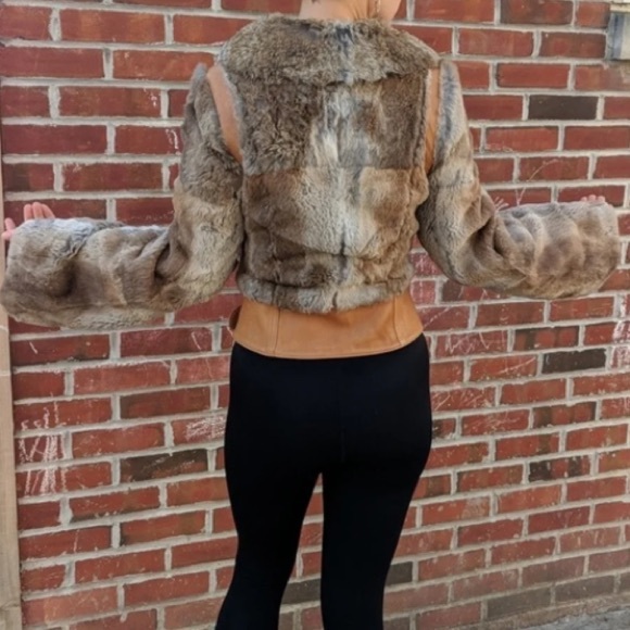 Mackage genuine fur & leather jacket - Picture 4 of 4